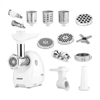 Zelmer ZMM4055B picadora de carne eléctrica 1900 W blanca
