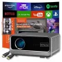 ZENWIRE G60 proyector portátil Android Google TV Full HD 4K 39000 lúmenes WiFi Smart