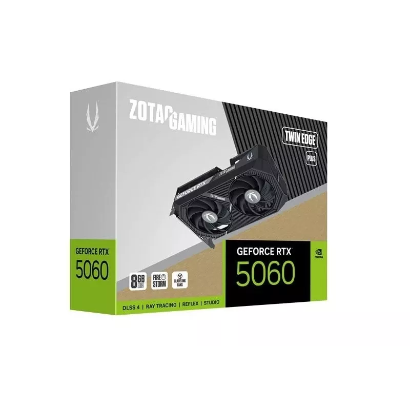 Tarjeta gráfica ZOTAC GAMING GeForce RTX 5060 Twin Edge PLUS 8GB GDDR7
