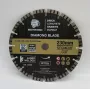 Disco de corte diamantado ZOYA 230mm 25,4/22,23 segmento Turbo Cut Indian Professional