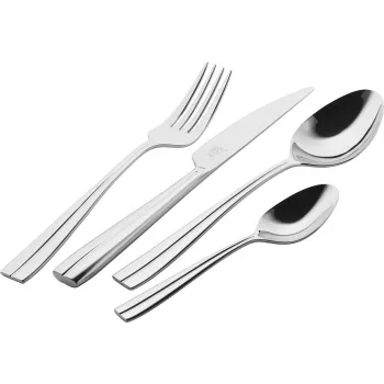 ZWILLING Constance Set de cubertería de acero inoxidable de 68 piezas, servicio para 12 personas, apto para lavavajillas, superficie pulida