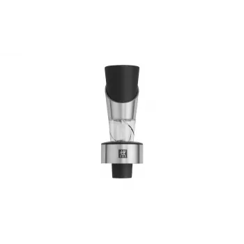 ZWILLING Sommelier Aireador de vino, vertedor y tapón 3 en 1, Acero inoxidable