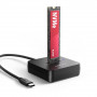 AXAGON ADSA-M2C11L Base para SSD M.2 NVMe, USB-C 10Gbps