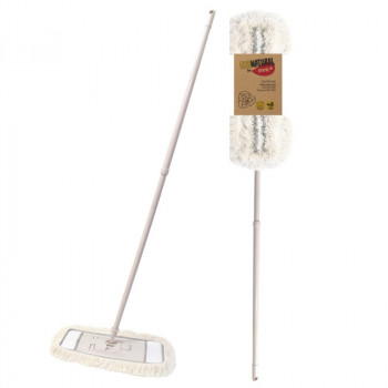YORK ECO NATURAL Mopa plana de suelo con mango ECO