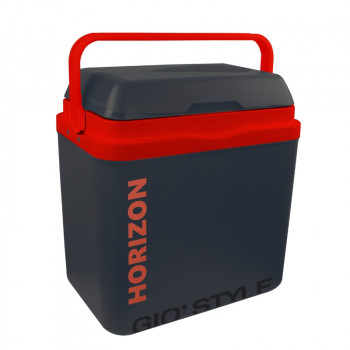 GIOSTYLE Horizon L 12/230V Nevera termoeléctrica y caja térmica 26L gris oscuro/rojo