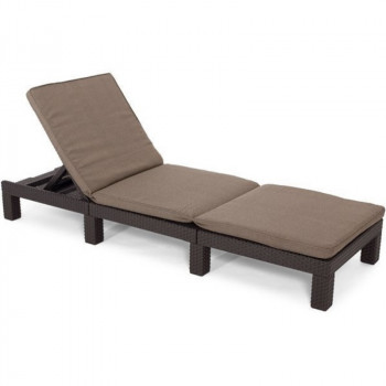 KETER Tumbona Daytona Deluxe marrón