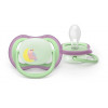 Philips AVENT Ultra Air chupete nocturno 6-18 meses, pack de 2, brillan en la oscuridad