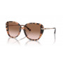 Michael Kors mujer MK2185BU34491 gafas de sol cat-eye, montura carey marrón oscuro, lentes degradadas marrones, 56/17/140 mm