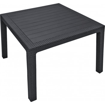 KETER Melody Quartet mesa de jardín gris
