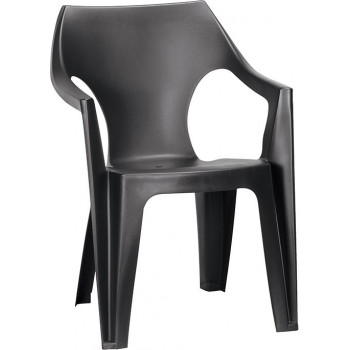 KETER silla de jardín Dante Low Back gris