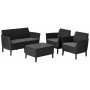 KETER conjunto de muebles de jardín Salemo conjunto gris