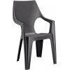 KETER silla de jardín Dante High Back gris