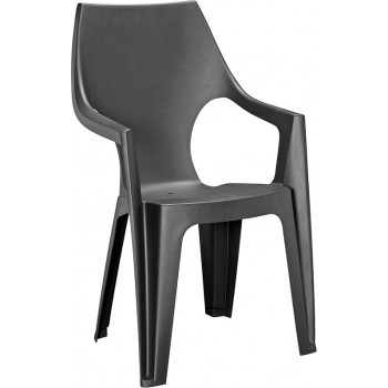 KETER silla de jardín Dante High Back gris