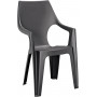 KETER silla de jardín Dante High Back gris