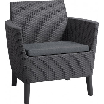 KETER sillas de jardín 2 uds. Salemo Duo gris