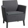 KETER sillas de jardín 2 uds. Salemo Duo gris