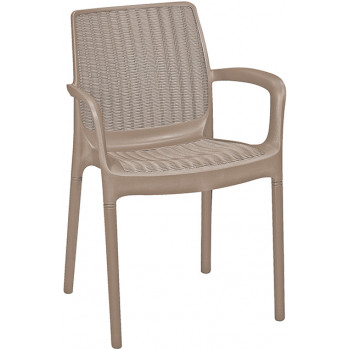 KETER Silla de jardín Bali Mono beige