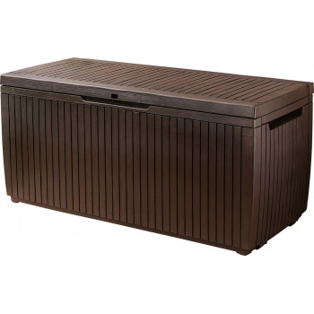 KETER Caja de almacenamiento Springwood Caja de almacenamiento 305L marrón