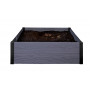 KETER borde para parterre cuadrado Maple Square 106x106x32cm gris