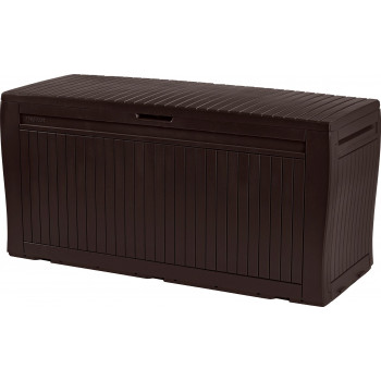 KETER Caja de almacenamiento Comfy 270L marrón