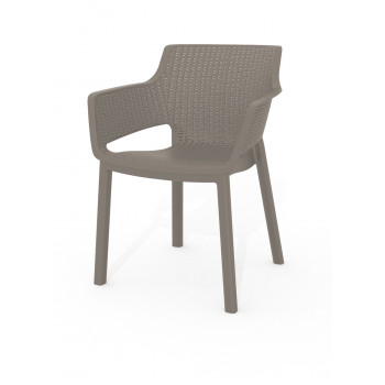 KETER silla de jardín Eva beige