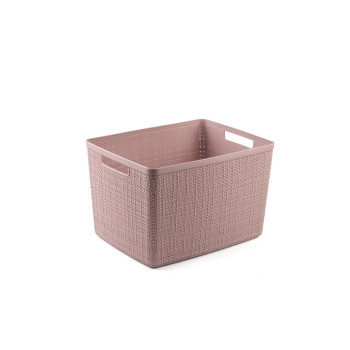 CURVER cesto Jute L 20L 36x28x23cm rosa