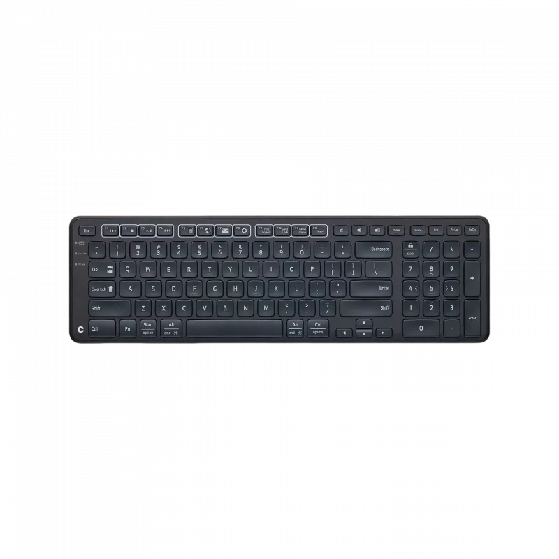 CHERRY Stream Wireless teclado universal RF Wireless + USB AZERTY Bélgica negro