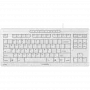 CHERRY STREAM TKL teclado universal USB AZERTY francés blanco