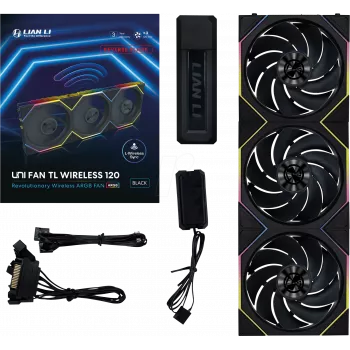 Lian Li 12TLLCD1W3B negro