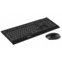 Teclado CHERRY B.Unlimited 3.0, ratón incluido, universal, RF inalámbrico, AZERTY, francés, negro