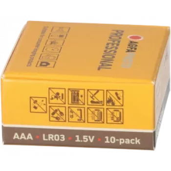 AgfaPhoto pila Micro (AAA) alcalina de manganeso 1,5 V 10 uds. (110-853482)