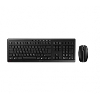 CHERRY Stream Desktop teclado y ratón incl. RF Wireless belga Negro