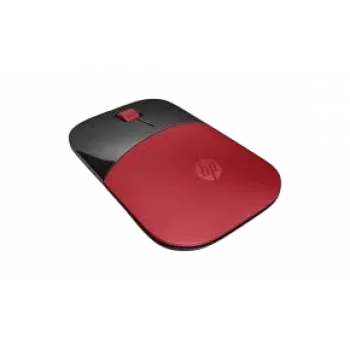 HP Ratón inalámbrico 220 (Sunset Red), ambidiestro, óptico, RF Wireless, 1600 DPI, Negro, Rojo