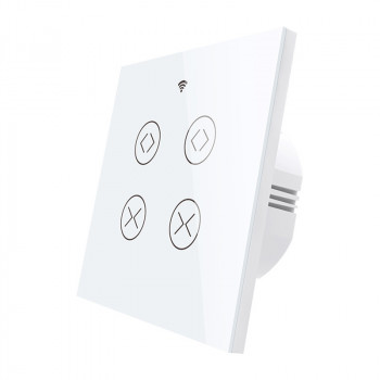 MOES WRS-EUC2-WH-MS Interruptor inteligente de persiana enrollable