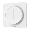 MOES ZS-SY-EUD Regulador de pared Zigbee con control táctil, blanco, requiere neutro
