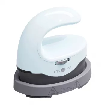 HTVRONT HPM02 Mini4 Mini prensa térmica, azul claro